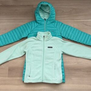 Columbia - Kids BUNDLE Puffer Jacker & Fleece